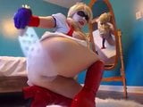 Harley Quinn brinca com um remo snapshot 3