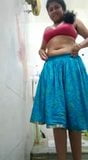 Indian wife takes nude selfie snapshot 2