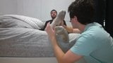 Smelly sock and feet worship snapshot 3