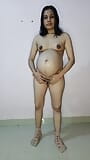 Indian pregnant bhabi Nude pussy pumping snapshot 13