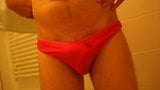 Piss & Cum in hot pink cotton knickers snapshot 3