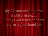 HANDJOB LESSON FOR MY VIRGIN DAUGHTER snapshot 2