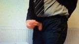 Suited step dad wank and cum snapshot 5