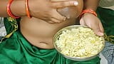 Bhabhi ne apne dudh se khana khilaya Apne devar ko Hindi video snapshot 3