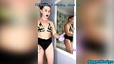 Auto depilazione di gambe sexy e belle mani dall'amante sugarNadya snapshot 22