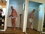 Trainer Will in white briefs jock mit Arschspiel snapshot 4