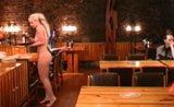 Nude weitress at a restaurant  snapshot 8