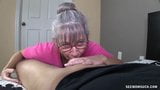 Horny Granny Sucks A Young Dick snapshot 5