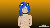 Animerad airyka halloween topless dans snapshot 1