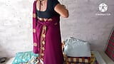 Hot sexi bhabhi ki sari me dogs style me chudai snapshot 5