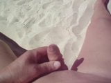 quick wank on the beach snapshot 2