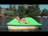 Titted blonde fucked hard in a boat snapshot 1