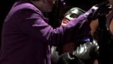 Joker and Catwoman organize big sex orgy with 2 men and 5 women snapshot 4