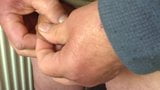 Foreskin with a wrist watch snapshot 15