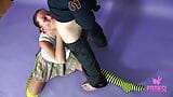 Teen Redhead In Uniform Priscilla Takes Blasting From Behind snapshot 4