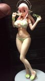 Super Sonico Figure Bukkake Cum snapshot 2