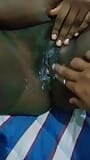 Sri lanka đen mập mạp âm đạo được ngón bởi người snapshot 2