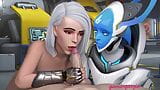 Ashe & Echo twin blowjob for a light boner snapshot 4