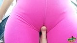 UN CULO INCREIBLE, REDONDO, CON CAMELTOE Y LEGGINGS snapshot 5