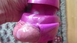 pink high heels cum shot snapshot 7