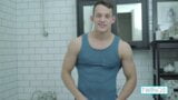 Cute Hunk Luke Strockes His Boy Meat And Shoots A Big Load! snapshot 3