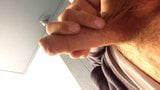 Cumming with my uncut cock with precum snapshot 2