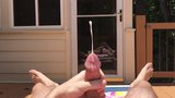 Cumming While Outside Tanning snapshot 8