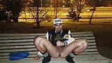 I JERK OFF IN A PARK IN MADRID!!! snapshot 3