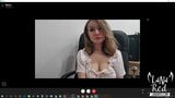 Sekretärin masturbiert zum ersten Mal ihr Arschloch für Chef snapshot 2