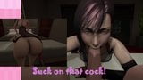 A NEW AND SLUTTY TIFA - SFM SISSY ANAL TRAINER snapshot 2