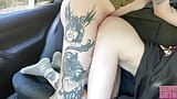 Public Sex In Car With A Beautiful Stepsister snapshot 15