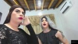 Un couple de transsexuelles baise une bite brutale snapshot 8
