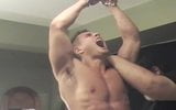 Handsome Muscle Boy Hanging & Spanking snapshot 7