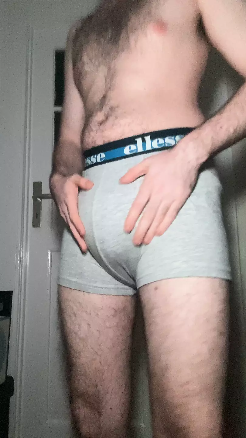 Diaper Boy Tests New Underwear with a Huge Full Diaper: Gay Man Man Porn