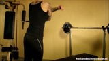 Geile workout met Mila Milan snapshot 2