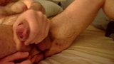 Big dick and swinging balls bed wank 20210523 snapshot 6