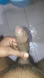 Hard shaking DESI BBC in bathroom very sloppy cock 7 inches snapshot 5