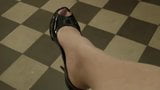 Black Patent Heels and Stockings snapshot 3