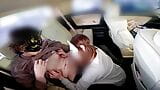 Zina yapan bir eş, kocasının ofisinin otoparkında bir anal alır. snapshot 12
