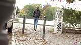Německý skaut - Hubená Muva Vicky z Berlína vyzvednutá na špinavé šukání ráfku snapshot 1