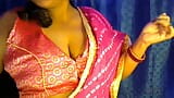 Hot desi sexy young girl tries to show boobs with pleasure. snapshot 7