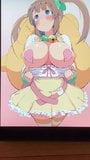 hentai bukkake for Minori's huge breasts snapshot 1