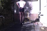 Travesti crossdresser trans sissy mostra collant collant snapshot 4