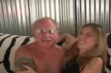 young blonde with old fart snapshot 1