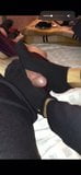 Černá roztomilá ponožka ralph lauren v kotníku snapshot 2
