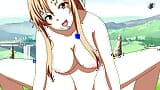 Sword art online hentai fucking - kartun anime asuna uki, naruto kunoichi, pelatih, milf, remaja, toket besar, cosplay Asia, cowgirl, pantat snapshot 12