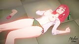 Nino Nakano zostaje zalana - Hentai 3D snapshot 7