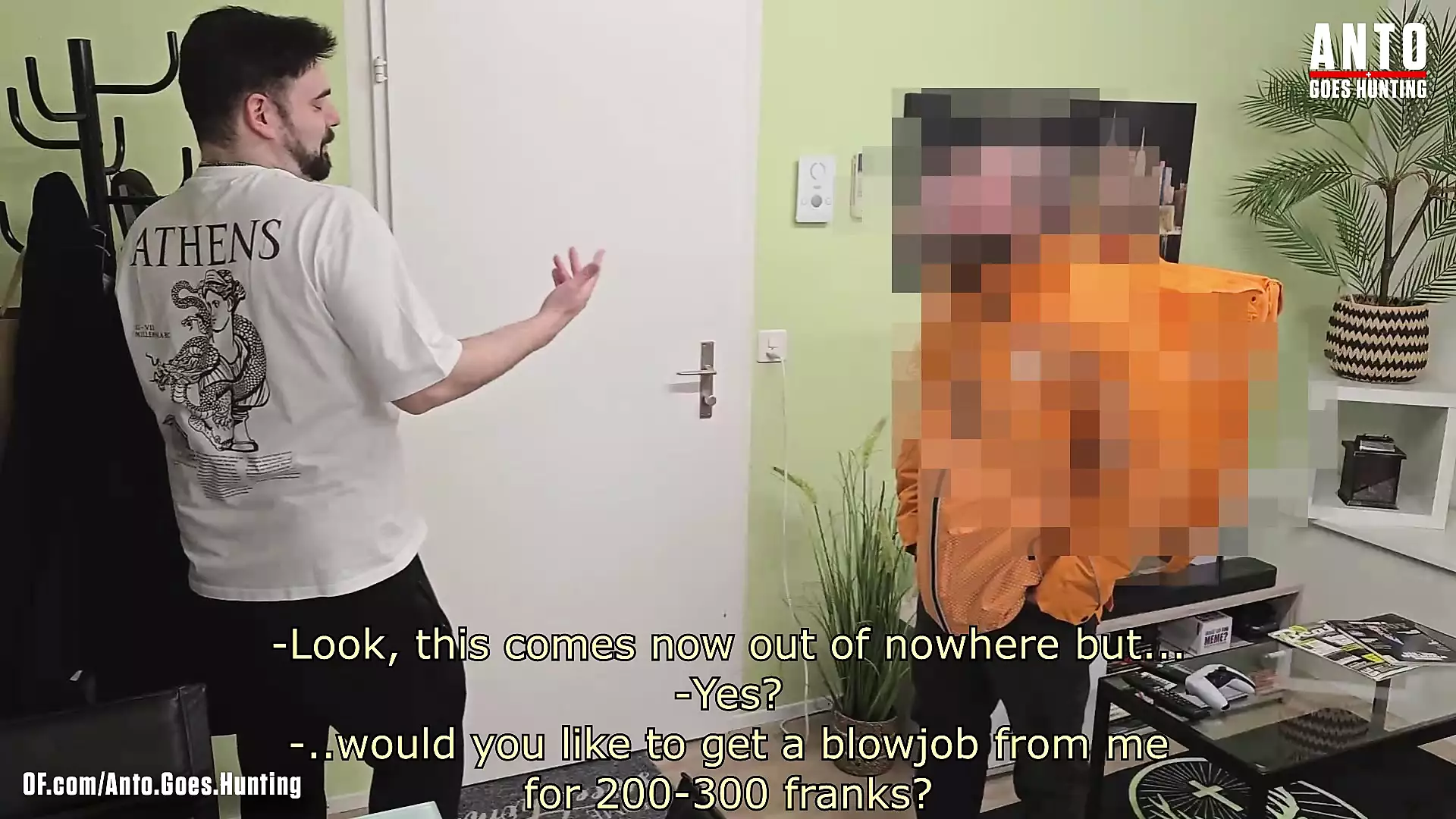 Another J Eat Delivery Guy Convinced to Do Gay Stuff: Amateur Amateur Porn