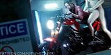 Resident Evil Claire Redfield Fucking Hard Cock On Her Motorcycle snapshot 8