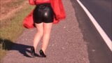 RedRoseRus-My big ass in leather shorts snapshot 5